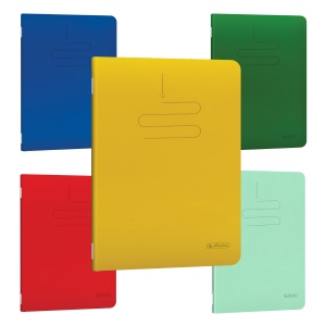 Caiet A4 60 file, patratele, coperta PP, diverse culori