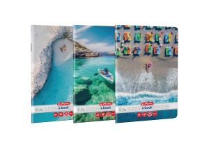 Caiet A4 60 file patratele, motiv Summer - Img 1