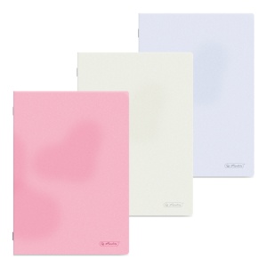 Caiet A4 80 file patratele, coperta PP, diverse culori
