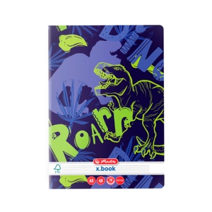 Caiet A5 48 file, dictando, motiv Dino Mania - Img 2
