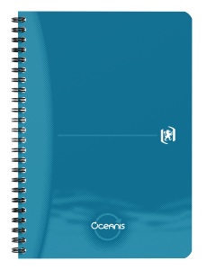 Caiet organizator Oxford Office Oceanis, A5 90 file, hartie Optik 90g/mp, spira dubla, scribzee, dictando, diverse culori - Img 3