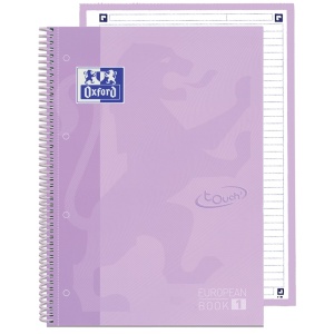 Caiet Oxford Europeanbook 1 Touch A4+ 80 file, Write & Erase, scribzee, dictando