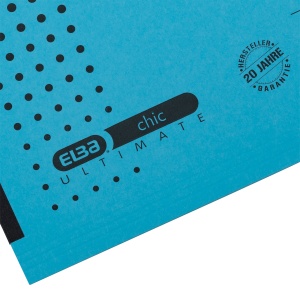 Dosar suspendat cu burduf Elba Ultimate A4, carton 240g/mp, capacitate 330 file, culoare albastru - Img 6