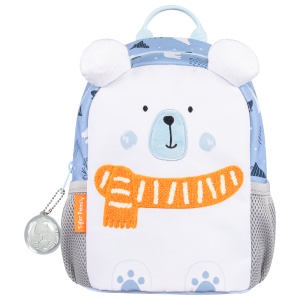 Ghiozdan gradinita Mini Dear Friends, motiv Polar Bear Joe