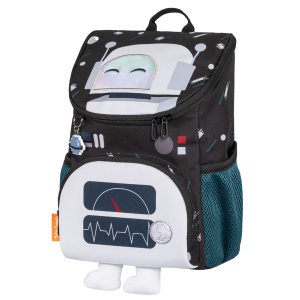 Ghiozdan Mini Little Travelers, motiv Robot Mr White - Img 2