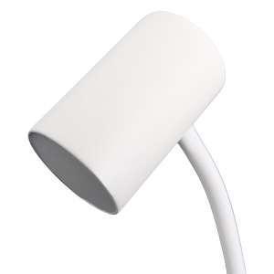 Lampa Unilux LED Lou portabila, brat flexibil, comutator tactil, cablu USB tip C/tip A, culoare alb - Img 4