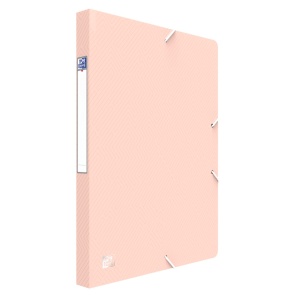 Mapa A4 25mm PP Oxford Urban, cu elastic, mix culori pastel - Img 3
