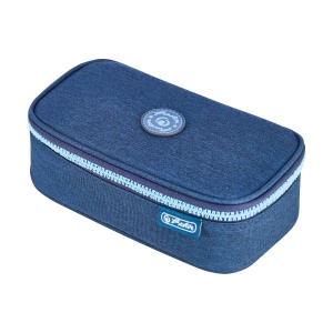 Penar tip etui beatBox, culoare albastru/turcoaz