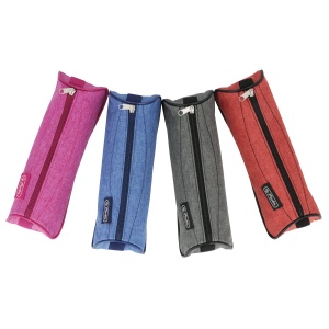 Penar tip etui triunghiular bicolor, mix fete / baieti, 4 culori asortate - Img 2