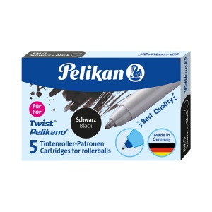 Rezerva roller Pelikano/Twist, culoare neagra, set 5 buc, cutie carton