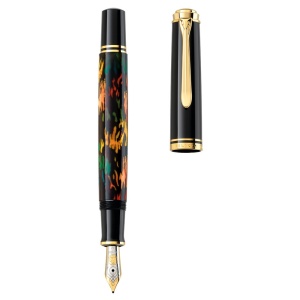 Stilou Art Collection Glauco Cambon Souverän® M600, penita EF aur 14k - Img 4