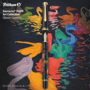 Stilou Art Collection Glauco Cambon Souverän® M600, penita EF aur 14k