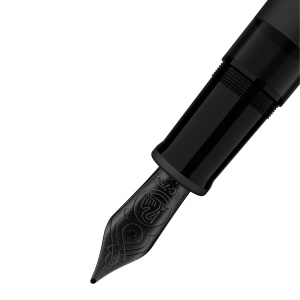 Stilou Editie Speciala Black Matt Souverän® M809, penita F aur 18k - Img 5