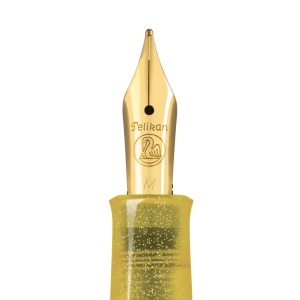 Stilou Editie Speciala Pyrite Classic M200, penita M + calimara Edelstein cadou - Img 9