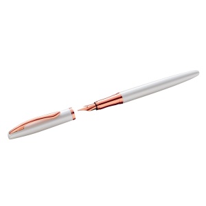 Stilou Jazz Noble Elegance P36 culoare alb perlat, in cutie cadou - Img 3