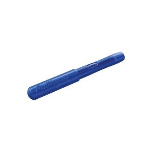 Stilou Pelikano Junior, penita A pentru dreptaci, grip ergonomic, culoare albastru - Img 5