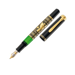 Stilou Toledo® M900, penita M aur 18k, manson argint masiv, gravat manual - Img 7
