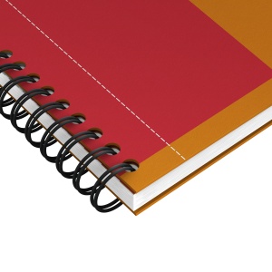 Agenda organizator Oxford International Active Book, A5+ 80 file, hartie Optik 90g/mp, spira dubla, scribzee, dictando, culoare portocaliu - Img 8