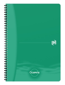 Caiet organizator Oxford Office Oceanis, A4 90 file, hartie Optik 90g/mp, spira dubla, scribzee, dictando, diverse culori - Img 4
