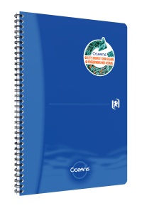 Caiet organizator Oxford Office Oceanis, A4 90 file, hartie Optik 90g/mp, spira dubla, scribzee, patratele, diverse culori - Img 3