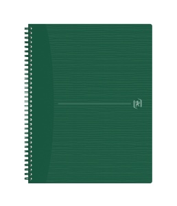 Caiet Oxford Origins, A4+ 70 file, hartie Optik 90g/mp, spira dubla, scribzee, dictando, culoare verde - Img 1