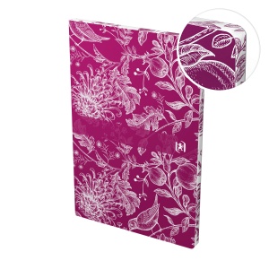 Caiet Oxford Romance B5 80 file, hartie Optik 90g, patratele, diverse culori - Img 3