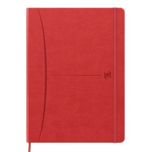 Caiet premium cu elastic Oxford Signature, B5 80 file, hartie Optik 90g/mp, scribzee, dictando, diverse culori - Img 4