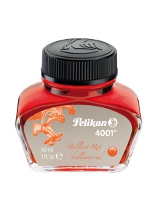 Cerneala 4001 in calimara 30 ml, culoare rosu