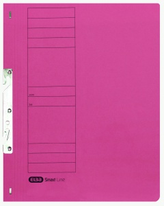 Dosar de incopciat Elba Smart A4 1/1, carton 250g/mp, capacitate 200 file, culoare rosu - Img 1