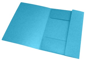 Dosar mapa Oxford TopFile A4, carton 390g/mp, capacitate 200 file, culoare turcoaz - Img 2