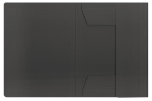 Dosar plic Elba Chic A4, carton 320g/mp, capacitate 100 file, culoare antracit - Img 2