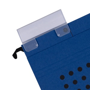 Dosar suspendat cu sina Elba A4, carton 240g/mp, capacitate 200 file, culoare albastru inchis - Img 4