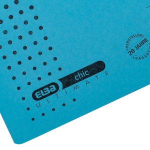 Dosar suspendat cu sina Elba A4, carton 240g/mp, capacitate 200 file, culoare albastru - Img 6