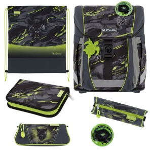 Ghiozdan echipat FiloActive XL Plus, motiv Wild Panther