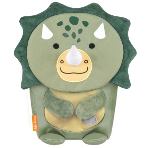 Ghiozdan gradinita Mini Zoomies, motiv Green Dino