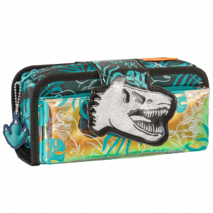 Penar tip etui Fun Time 2 in 1, motiv Dino in Jungle