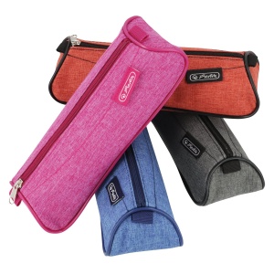Penar tip etui triunghiular bicolor, mix fete / baieti, 4 culori asortate - Img 3