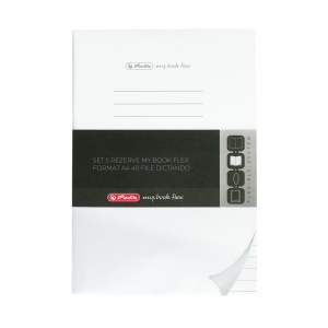 Rezerva caiet my.book flex A4, 40 file, dictando, set 5