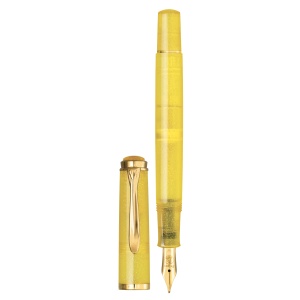 Stilou Editie Speciala Pyrite Classic M200, penita M + calimara Edelstein cadou - Img 6