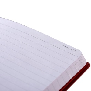 Agenda nedatata Oxford Black n' Red B5 72 file, coperta piele eco, dictando - Img 2
