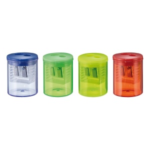 Ascutitoare dubla, cu container, plastic - Img 2