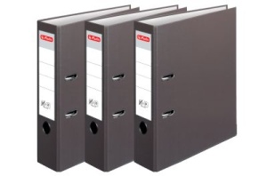 Biblioraft A4 7.5 cm, PP, maro