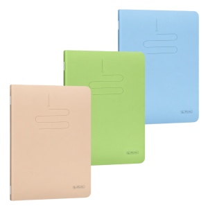 Caiet A5 48 file dictando, coperta PP, diverse culori