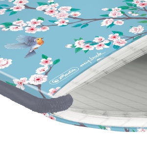 Caiet my.book flex A6, 40 file, dictando, motiv Ladylike Birds - Img 2