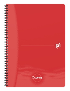 Caiet organizator Oxford Office Oceanis, A4 90 file, hartie Optik 90g/mp, spira dubla, scribzee, dictando, diverse culori - Img 5