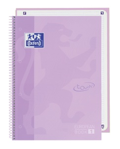 Caiet Oxford Europeanbook 1 Touch A4+ 80 file, Write & Erase, scribzee, patratele