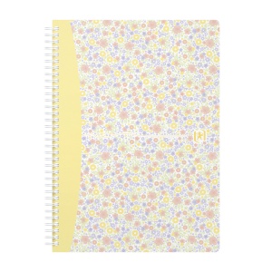 Caiet Oxford Floral B5 60 file, hartie Optik 90g, dictando, diverse culori - Img 6