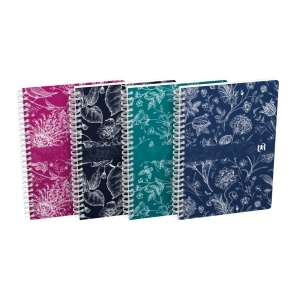 Caiet Oxford Romance A5 60 file, hartie Optik 90g, patratele, diverse culori - Img 8