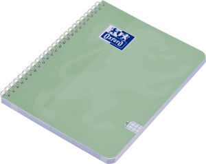 Caiet Oxford Touch Pastel, A4 80 file, hartie Optik 90g/mp, spira dubla, scribzee, patratele, diverse culori pastel - Img 7