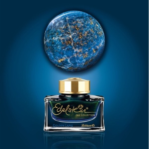 Cerneala Edelstein Golden Lapis in calimara 50 ml, culoare albastru / auriu - Img 2